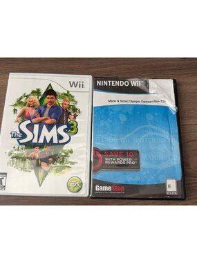 The Sims 3 | Mario and Sonic Olympic game for Wii